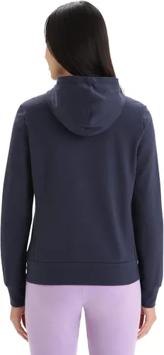 Vista 2 de Icebreaker Merino Women's Central Classic Long Sleeve Full-Zip Hoodie Sweatshirt