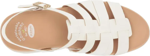 Vista 5 de Dr. Scholl's Shoes - Sandalias de pescador con plataforma y plataforma para mujer