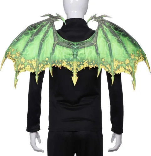 Vista 7 de Himine Alas de dragón no tejidas para adultos Cosplay Props