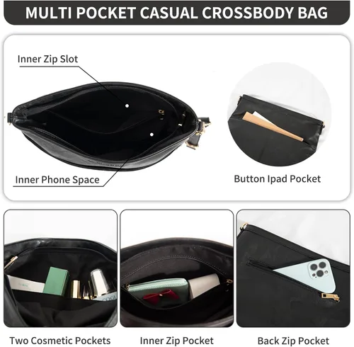 Vista 4 de YaKuss bolso bandolera para mujer