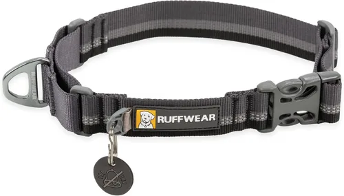 Vista 10 de Ruffwear, Web Reaction - Collar de perro Martingala, verde River Rock, 11 a River Rock Green