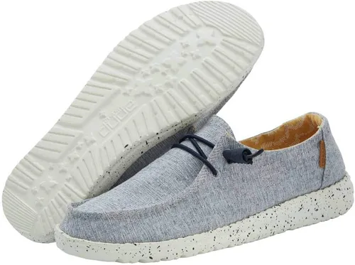 Vista 3 de Hey Dude Wendy Chambray Mocasines para mujer