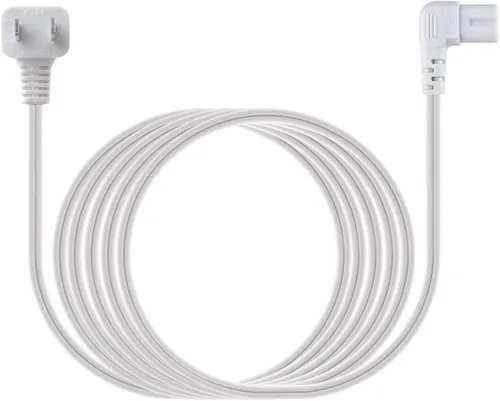 Vista 7 de Cable de alimentación C7 de 1.5 pies para impresora de TV, proyector