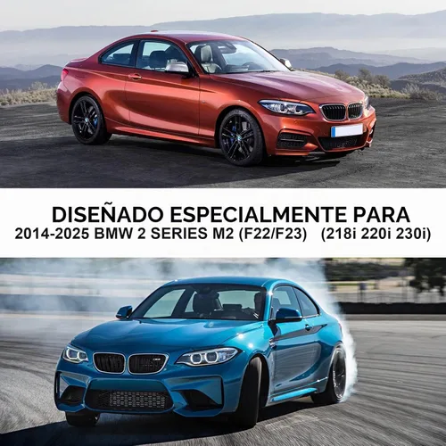 Vista 5 de Cubierta de Auto Impermeable Reemplazo para BMW M2 Serie 2 2014-2025 (F22/F23 G42 F87 218i 220i 230i 228i 235i 240i), Protector a Medida 210T