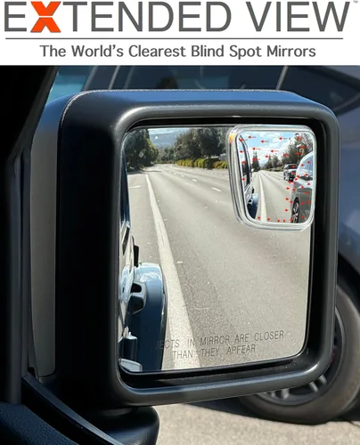 Vista 6 de Espejos de punto ciego personalizados - Compatibles con Jeep Wrangler 2018-Actual espejos de punto ciego compatibles con Jeep Wrangler JL