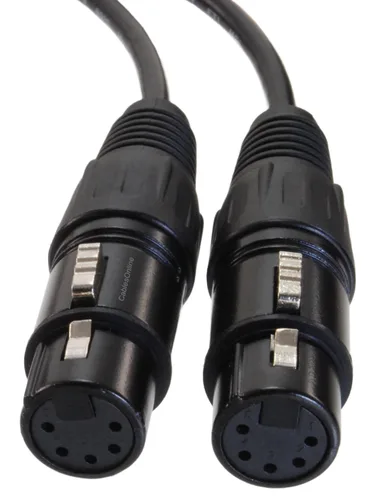 Vista 3 de CablesOnline, 1 pie XLR 5-Pin 1-Macho a XLR 5-Pin 2-Hembra Y-Splitter Cable, X5-Y301