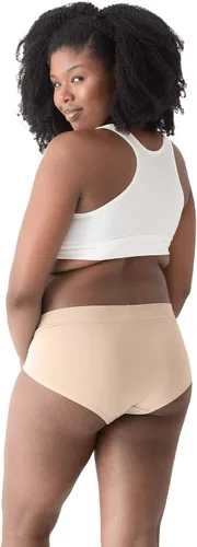 Vista 5 de Kindred Bravely Ropa interior de maternidad hipster para mujer y ropa interior posparto, paquete de 2