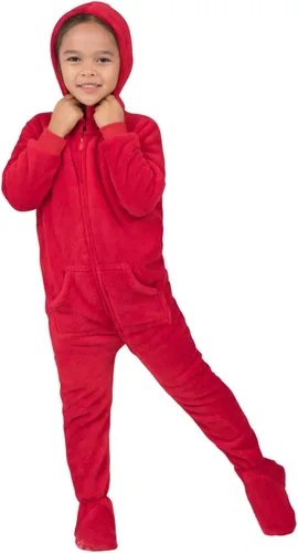 Vista 76 de Footed Pajamas - Pijama de una pieza de chenilla para niños pequeños Enterizo de pijama de una pieza para niños y niñas Unisex