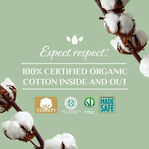 Vista 4 de Organyc - Hisopos de algodón orgánico 100% certificado - Sin materiales hechos a mano, 200 unidades (paquete de 6)