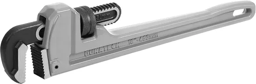 Vista 12 de DURATECH Llave de tubo recto de aluminio de 8 pulgadas de servicio pesado, ajustable, forjada por goteo, supera el estándar GGG