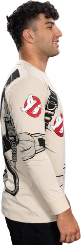 Vista 4 de Camiseta de manga larga para adultos con estampado gráfico de Cazafantasmas Spengler