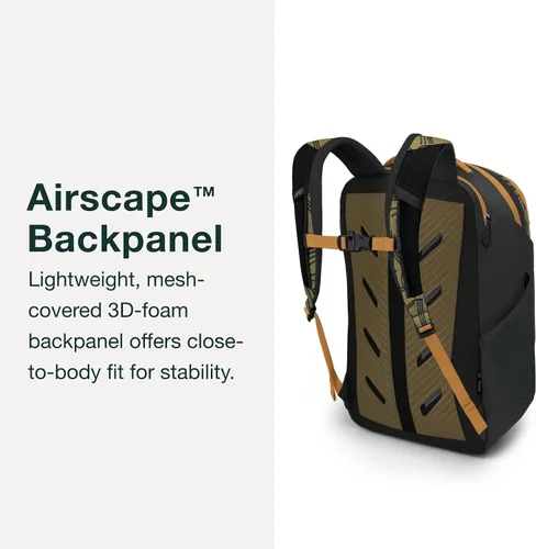 Vista 4 de Osprey Proxima - Mochila para portátil Campus de 30 L, color marrón marrón (Barley Brown)