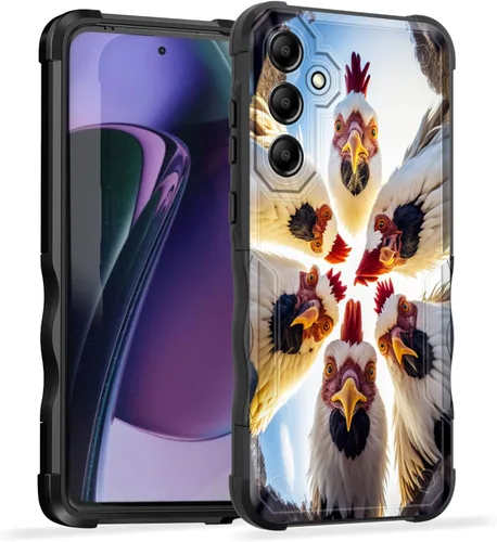 Vista 493 de Funda para Galaxy A14 5G, [Doble Capa][Protección contra Caídas de Grado Militar de 10 Pies] [Antideslizante] Funda Resistente a Prueba de Golpes