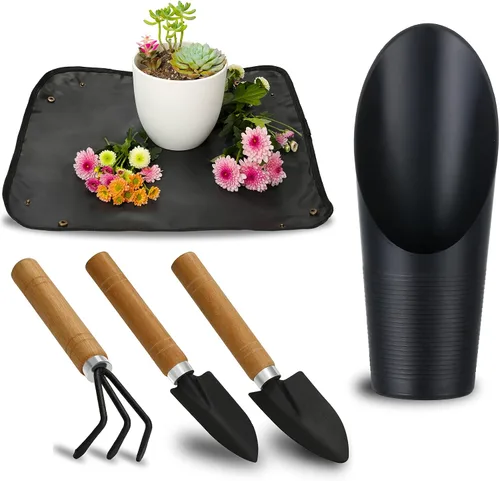 Vista 10 de 11 piezas de herramientas para suculentas, mini herramientas de jardín, herramienta de riego de suculentas como accesorios para plantas, kit