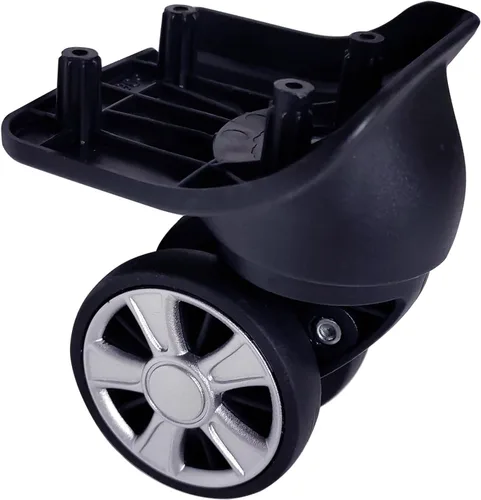 Vista 5 de Replacement Luggage Wheels Repair Suitcase Bag Parts Spinner Wheels Casters Black A Pair 2 pcs