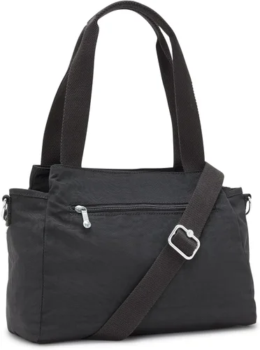 Vista 3 de Kipling Elysia Bolso bandolera convertible sólido, Negro (Black Noir)