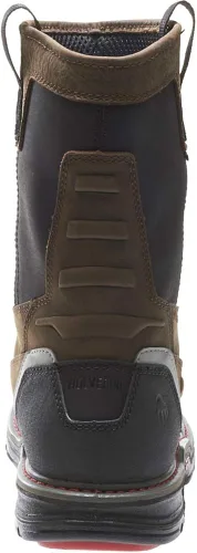 Vista 8 de Wolverine Overman Nano Toe - Botas de trabajo impermeables para hombre de 10 pulgadas