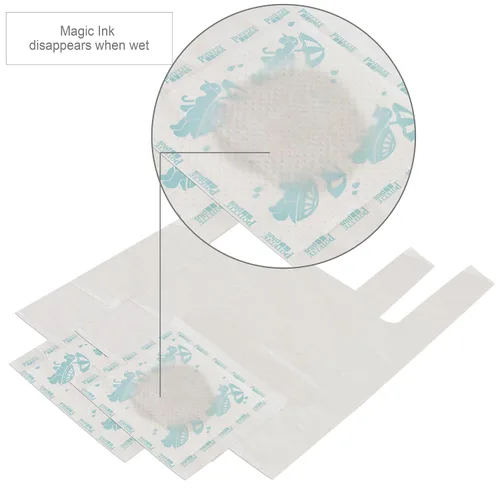 Vista 5 de Kalencom Potette Plus - Dispensador de rodillos para asiento de orinal con tinta mágica que desaparece, 20