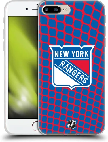 Vista 166 de Head Case Designs Funda de gel suave con licencia oficial de la NHL Camouflage New York Rangers compatible con Apple iPhone 7 Plus/iPhone 8 Plus