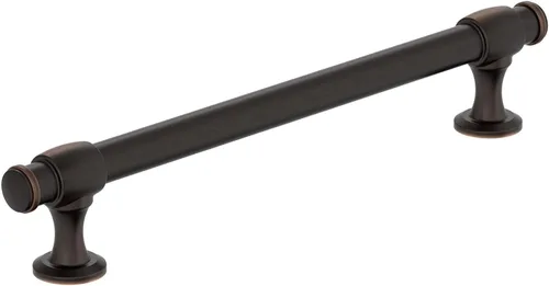Vista 82 de Amerock Mango de gabinete Bronce champán 3-3/4 pulgadas (96 mm) de centro a centro Winsome paquete de 1 unidad Tirador de cajón Manija
