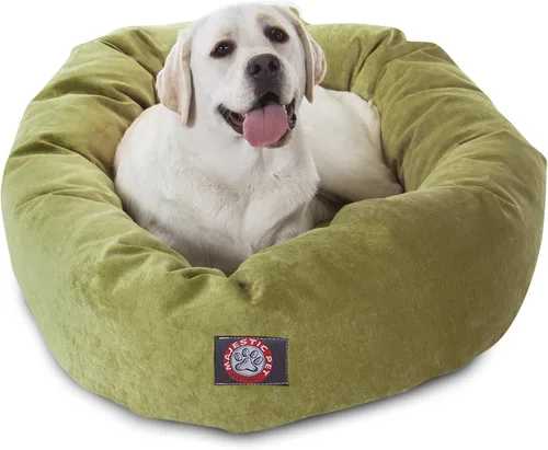 Vista 49 de Majestic Pet Villa - Cama para perros de espuma viscoelástica triturada de 32 pulgadas para perros de tamaño mediano, 32 x 23 x 7 pulgadas, cama
