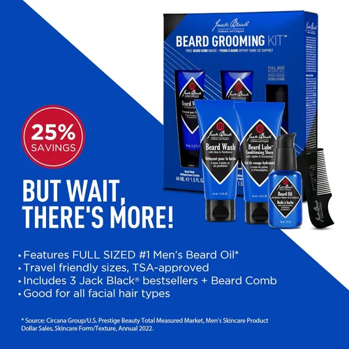 Vista 5 de Jack Black Kit de aseo para barba