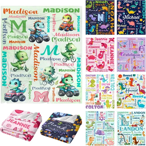 Vista 14 de Manta preescolar personalizada de bulldog para bebés, niños y niñas, sábanas de franela personalizadas súper suaves y ligeras, decoración para cuna