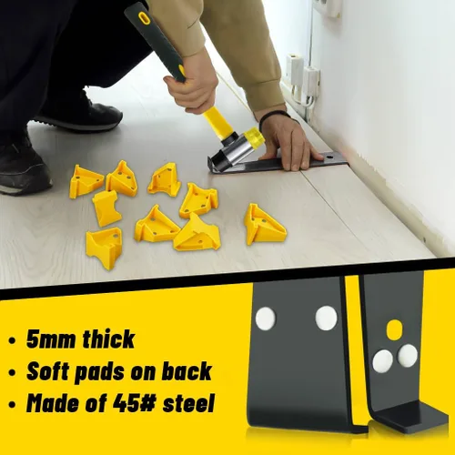 Vista 6 de NACCOO Herramientas de suelo laminado, kit de instalación de piso 4 en 1