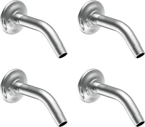 Vista 2 de Moen S177BN Icon - Brazo de ducha de 6 pulgadas, níquel cepillado