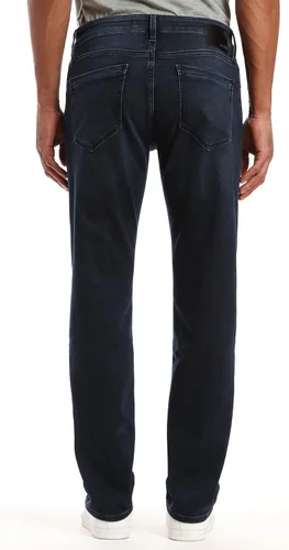 Vista 4 de Mavi Zach - Jeans de pierna recta de tiro regular para hombre, Enjuague Williamsburg