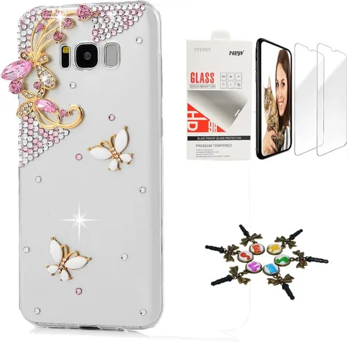 Vista 8 de Bling Case SSSGCDwSPSeries-31 - Funda con tapa y cristales brillantes (100 unidades)