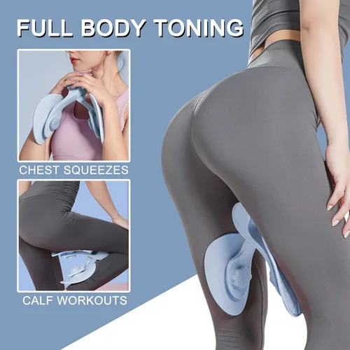 Vista 2 de Entrenador de suelo pélvico, ejercitador de Kegel interno del muslo, entrenador de Kegel para rehabilitación posparto, ejercitador de muslos
