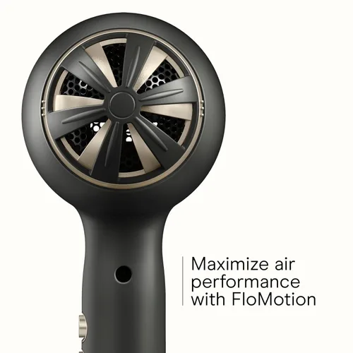 Vista 3 de INFINITI PRO Conair FloMotion Pro - Secador de pelo, personaliza tu experiencia de secado con flujo de aire ajustable y 6 ajustes