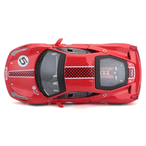 Vista 7 de Bburago B18-26302 Ferrari 1:24 458 Challenge, Rojo