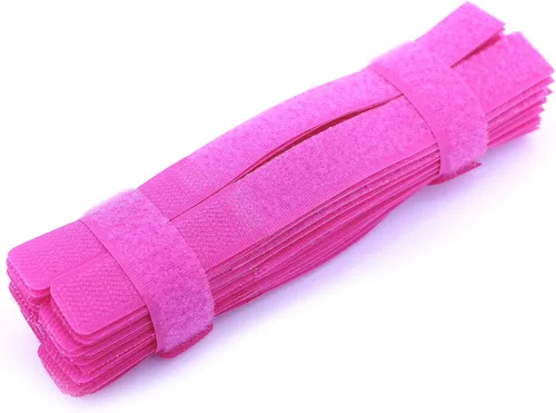 Vista 6 de 50 piezas, sujetacables reutilizables, organizador de cables, sostén de cables, 17,8 cm (multicolor2)