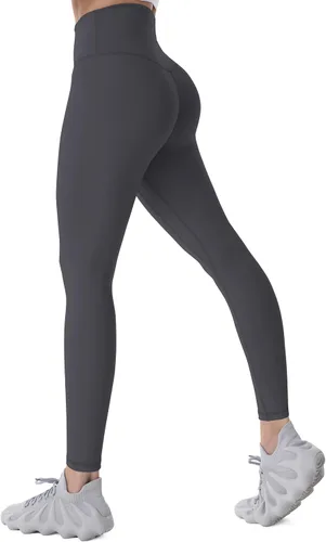 Vista 66 de Sunzel - Leggings de entrenamiento para mujer con cintura alta y control de abdomen Negro