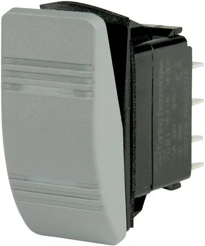 Vista 8 de BEP Marine Control táctil de 3 posiciones IP66 nominal 24V Negro 2 vías DIN montaje en carril interruptor de botón