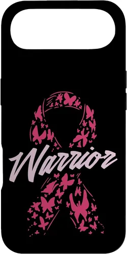 Vista 27 de Breast Cancer Awareness Pink Ribbon Warrior Gift Case for iPhone 17