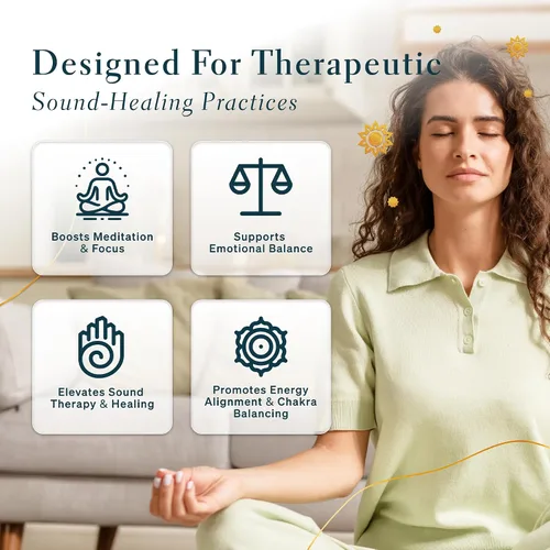 Vista 3 de Juego de 7 cuencos tibetanos, cuencos cantores hechos a mano para meditación y curación holística, accesorios de yoga, cuencos negros de 3 a 5