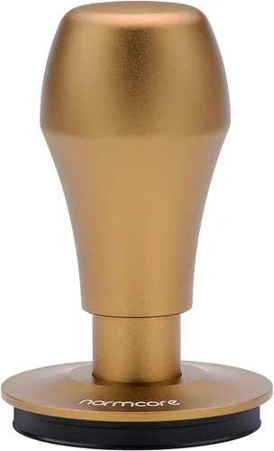 Vista 12 de Normcore 51mm Tamper para café, Tamper para Espresso, Tamper con carga de resorte V4 con revestimiento PVD de titanio, base plana, muelles
