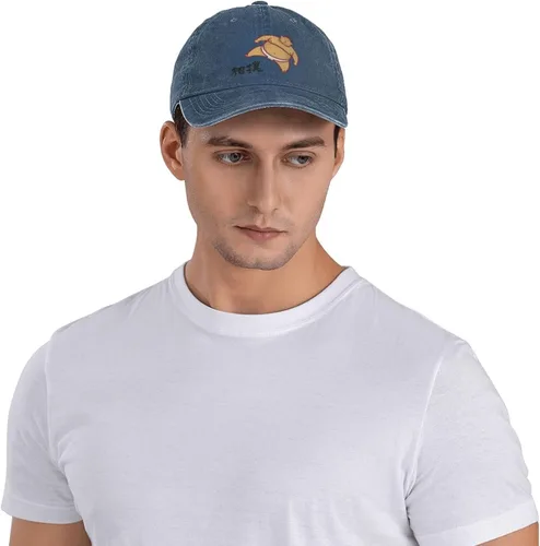 Vista 5 de Japanese Sumo Baseball Caps Unisex Soft Casquette Cap Fashion Denim Hat Vintage