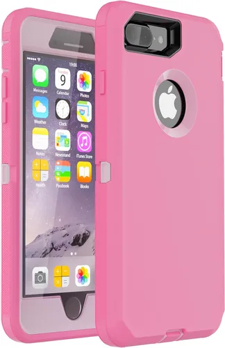 Vista 14 de Co-Goldguard Funda para iPhone 8 Plus Funda para iPhone 7 Plus con Protector de Pantalla [A Prueba de Golpes] [A Prueba de Caídas]
