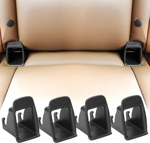 Vista 14 de ISOFIX - Guía de cierre de cinturón de interfaz, 2 piezas de hebilla de interfaz ISOFIX para asiento de automóvil, ranura guía fija, conector