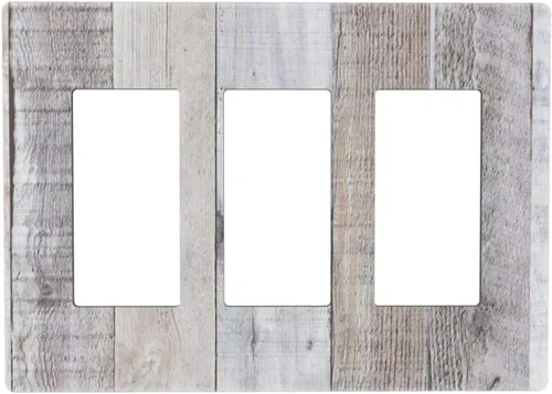 Vista 139 de Placa de Pared en Blanco de 1-Gang Sin Dispositivo Beige Lindo Vintage Boho de los 70s Hongo Fungus Planta Floral Botánica Libélula Interruptor