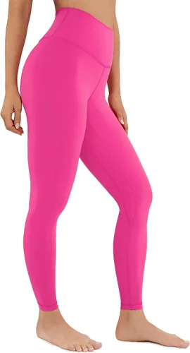Vista 53 de CRZ YOGA Leggings de entrenamiento para mujer con sensación de desnudez cepillada de 25 pulgadas, pantalones de yoga de compresión de cintura alta