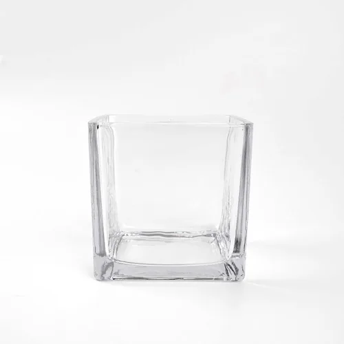 Vista 6 de Efavormart - Jarrón de cristal transparente de alta calidad y resistente de 4 pulgadas
