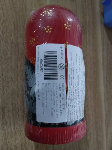 Vista 6 de Muñecas rusas de anidación para niños, muñeca Matryoshka 10 piezas hechas a mano