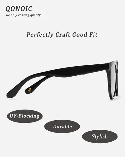 Vista 3 de Gafas de sol redondas retro para mujer, estilo vintage, clásicas, con protección UV de gran