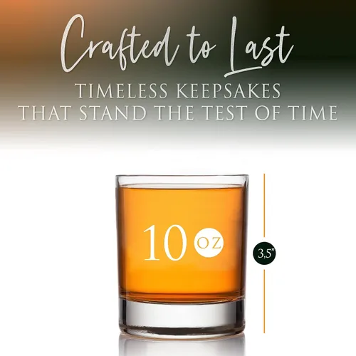 Vista 3 de D1 - Vaso de whisky personalizado para padrinos de boda, recuerdos de despedida de soltero personalizados y regalos para el mejor hombre