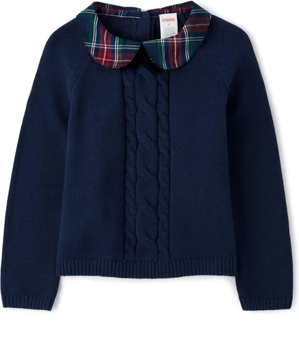Vista 19 de Gymboree Suéter sin botones de manga larga con cuello redondo para bebés y niños pequeños Negro